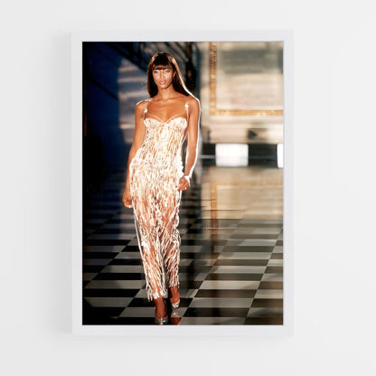 ap-naomi campbell-10 cadre Blanc