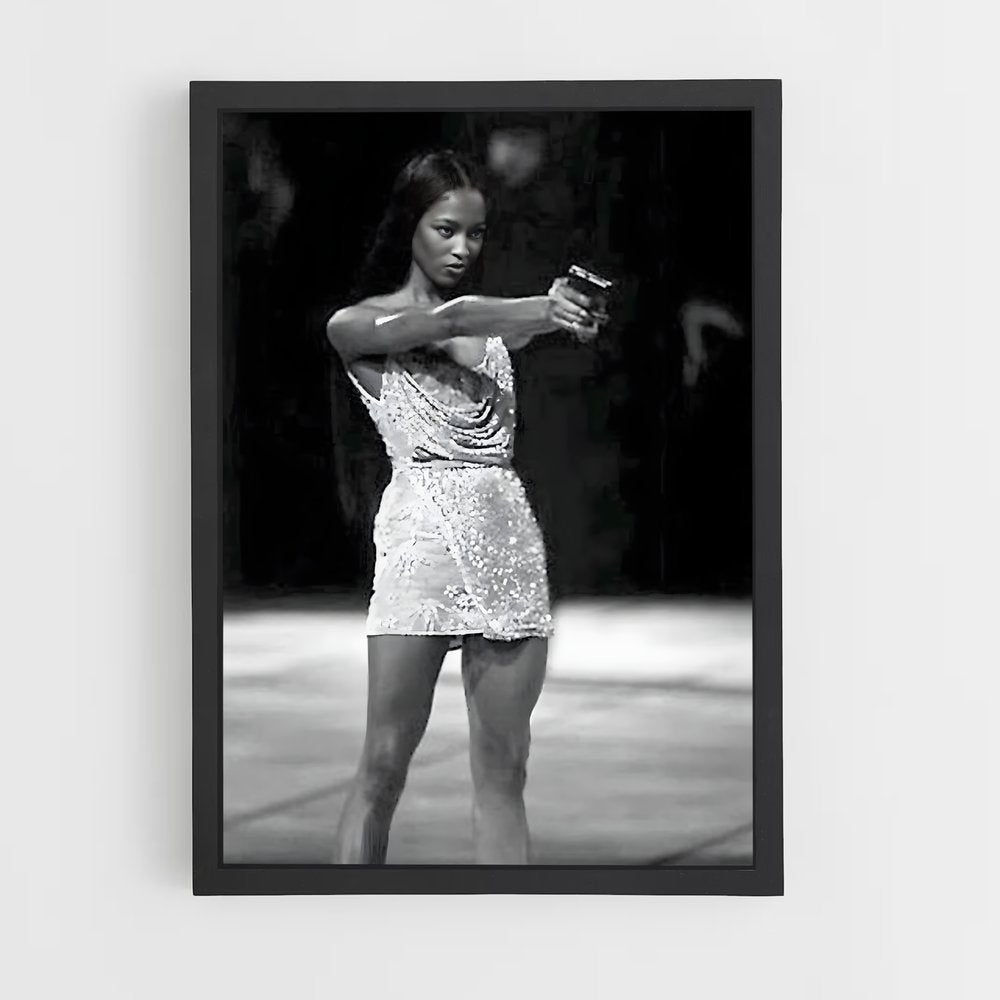 ap-naomi campbell-8 cadre Noir