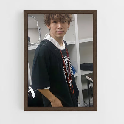 ap-naoto hiroyama-1 cadre Bois foncé