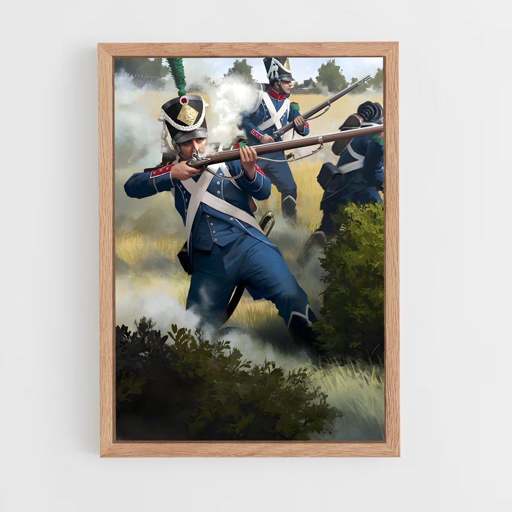 ap-napoleonic wars-5 cadre Bois clair