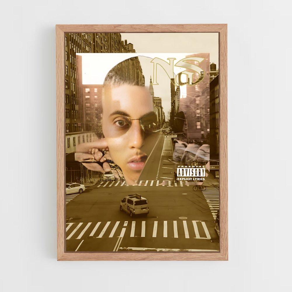 ap-nas-1 cadre Bois clair
