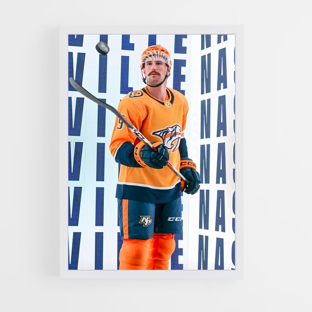 ap-nashville predators-3 cadre Blanc