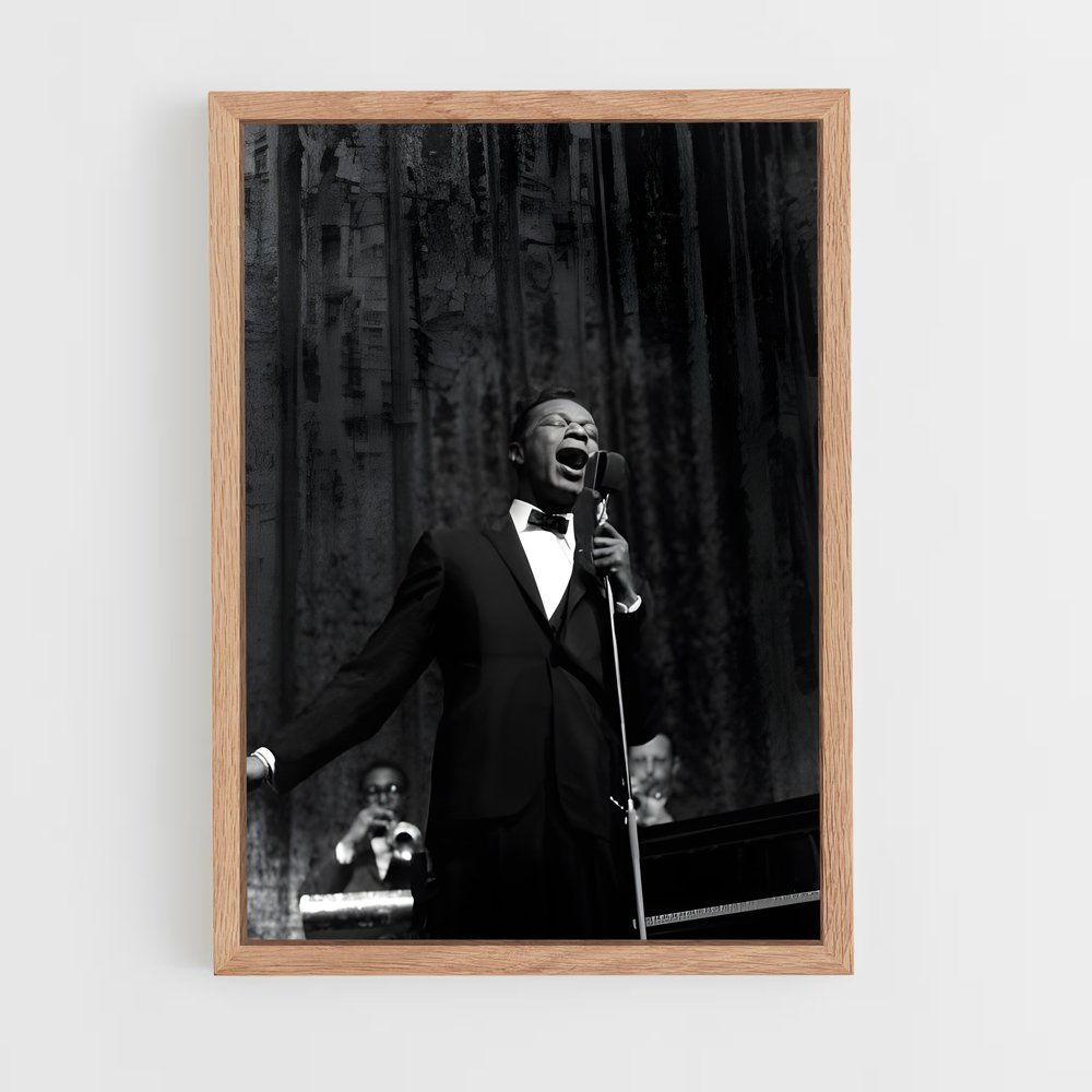 ap-nat king cole-1 cadre Bois clair