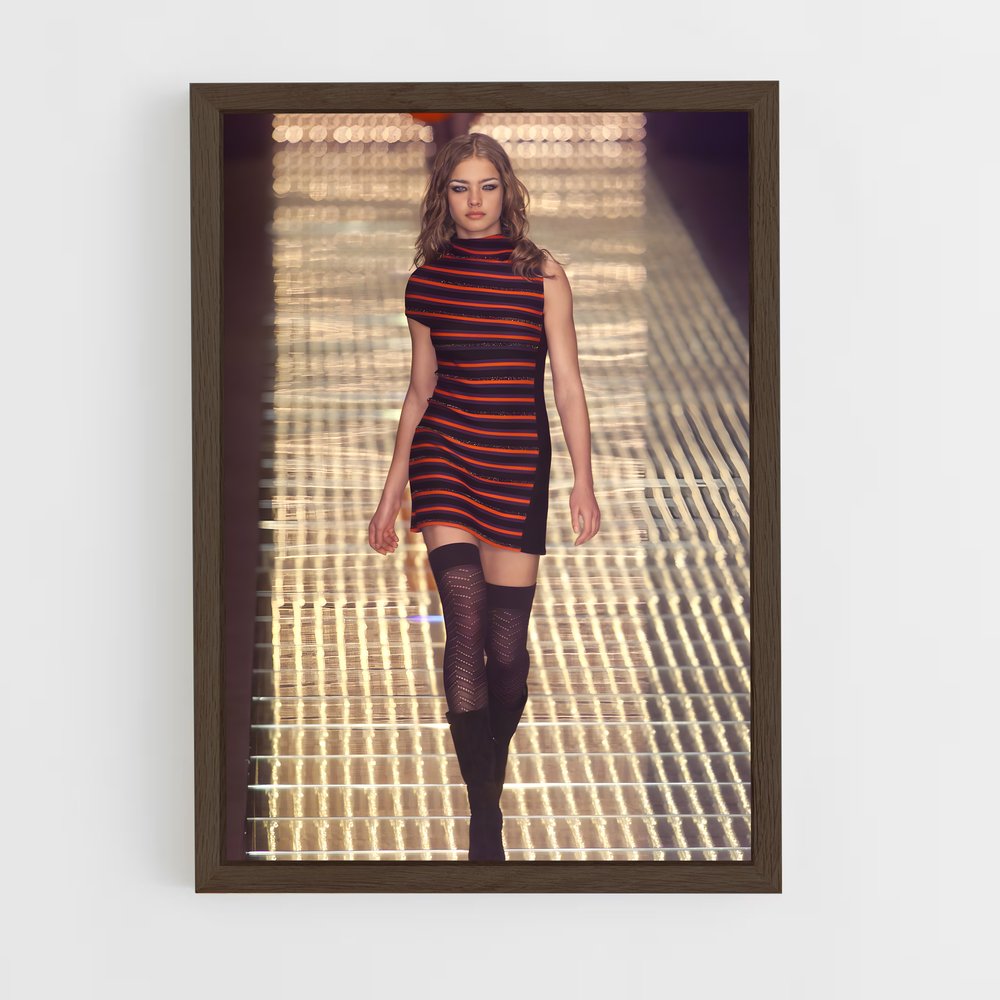 ap-natalia vodianova-4 cadre Bois foncé