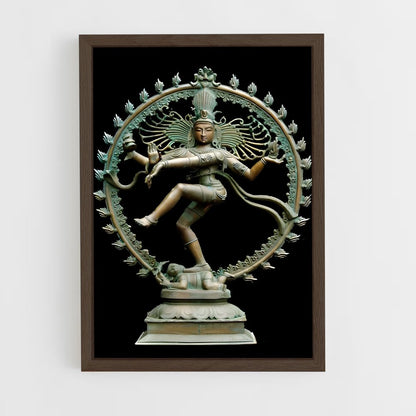 ap-nataraja-2 cadre Bois foncé