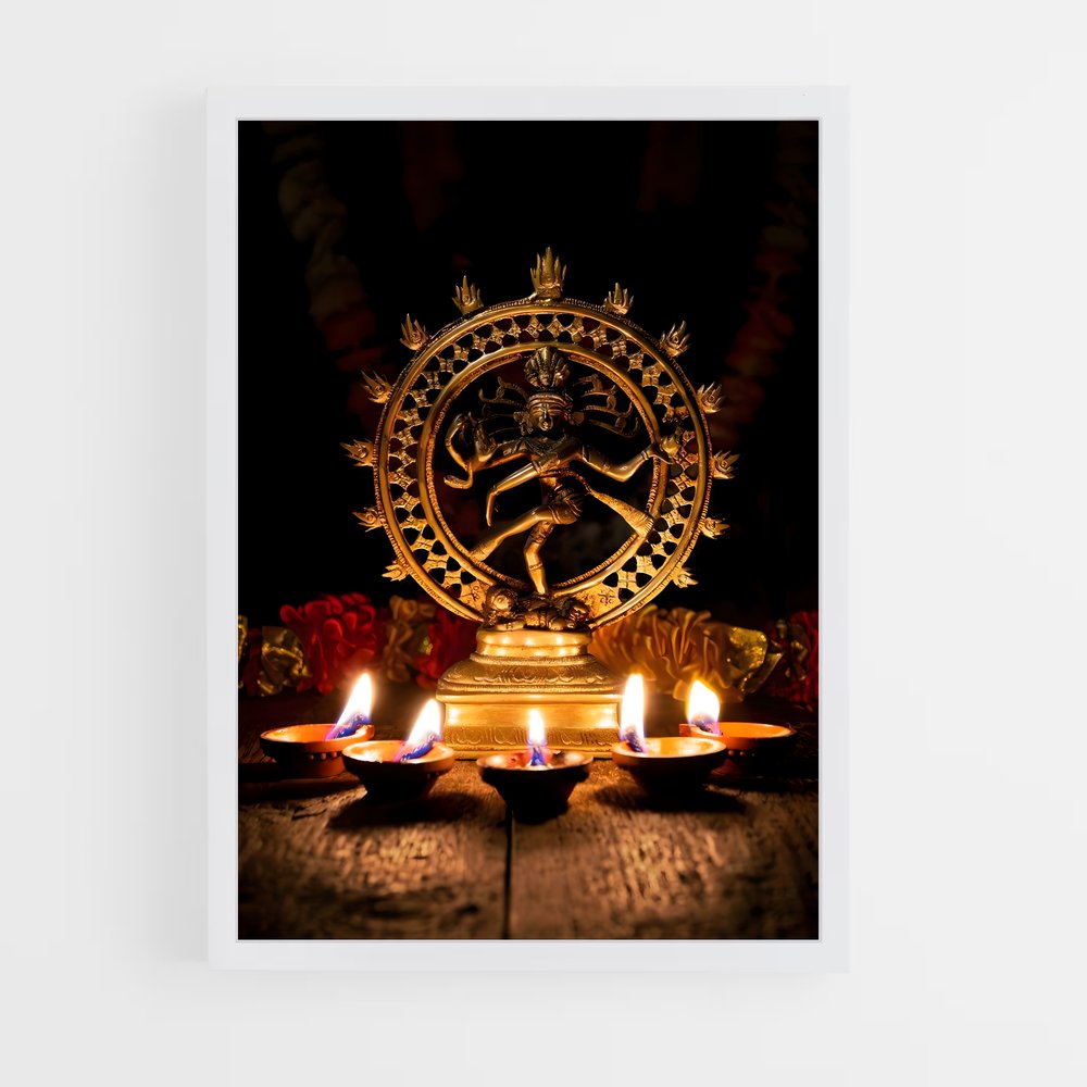 ap-nataraja-4 cadre Blanc