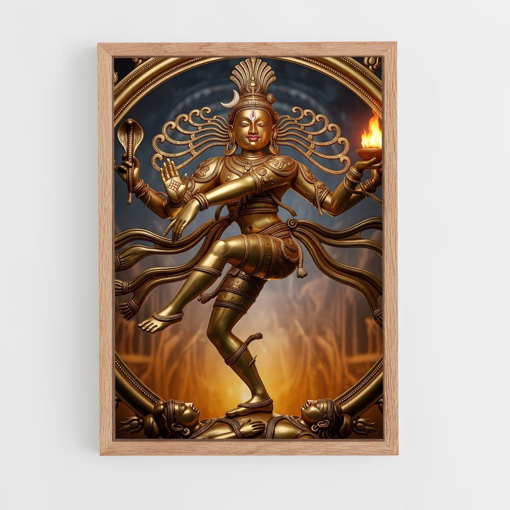 ap-nataraja-6 cadre Bois clair