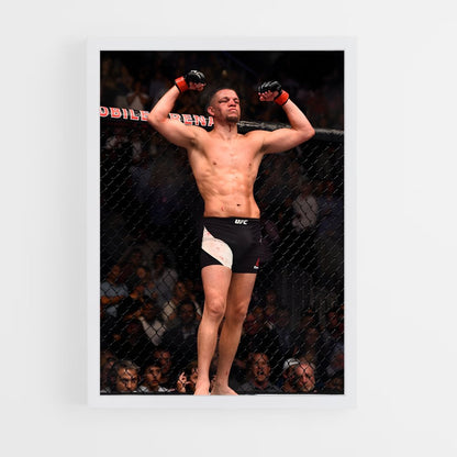 ap-nate diaz-10 cadre Blanc