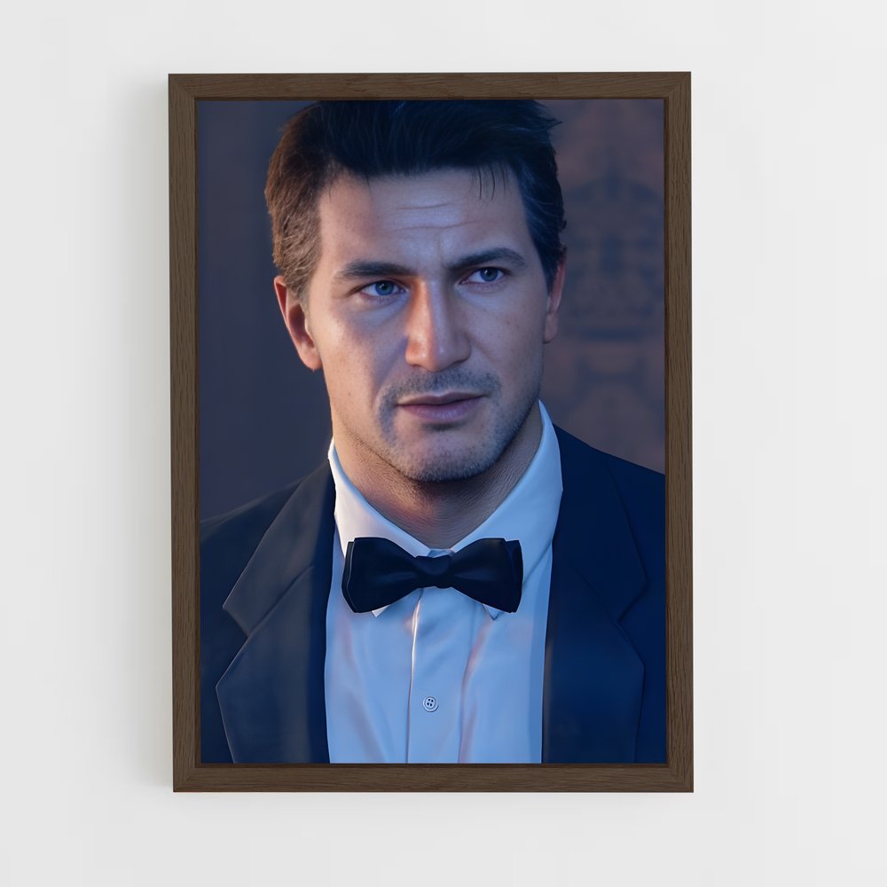 ap-nathan drake-1 cadre Bois foncé
