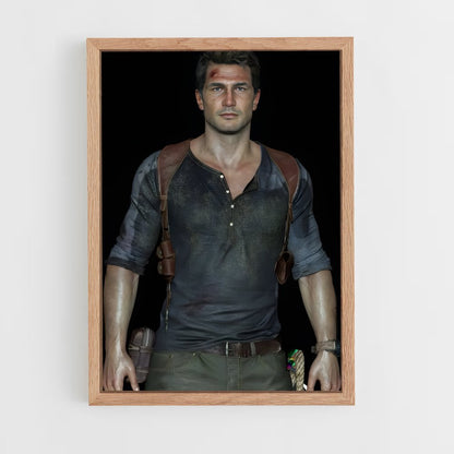 ap-nathan drake-3 cadre Bois clair