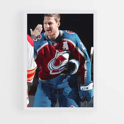 ap-nathan mackinnon-1 cadre Blanc