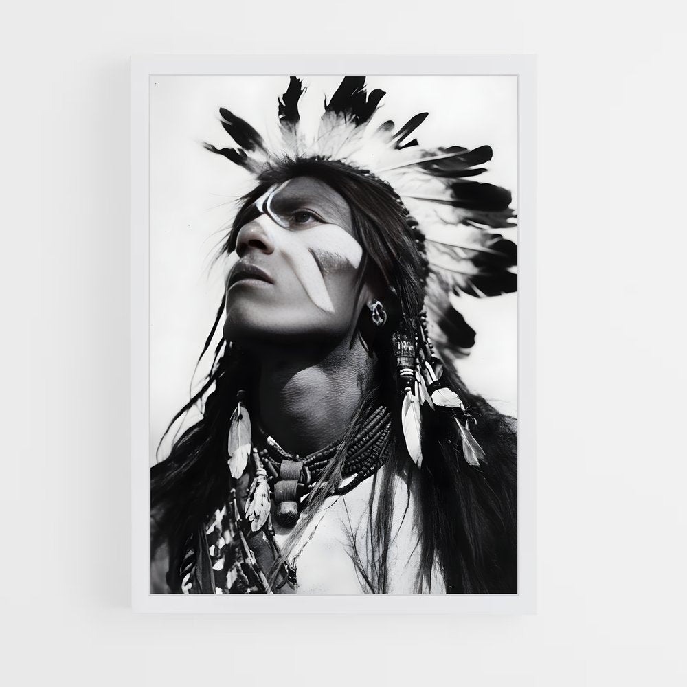 ap-native americans-8 cadre Blanc