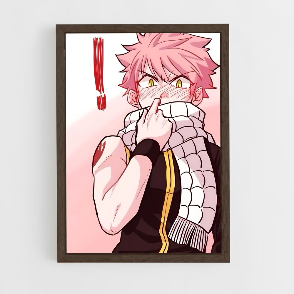 ap-natsu dragneel-5 cadre Bois foncé
