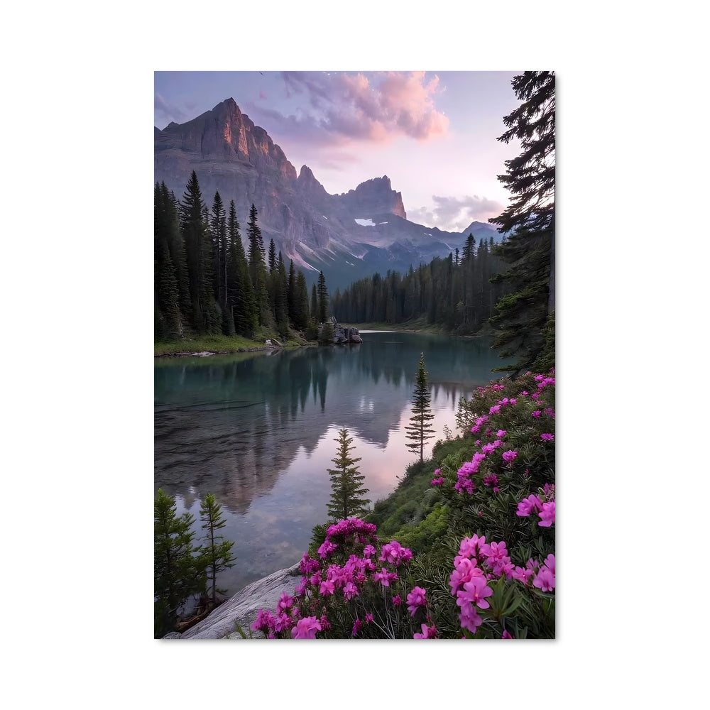 Poster Reflet Alpestre