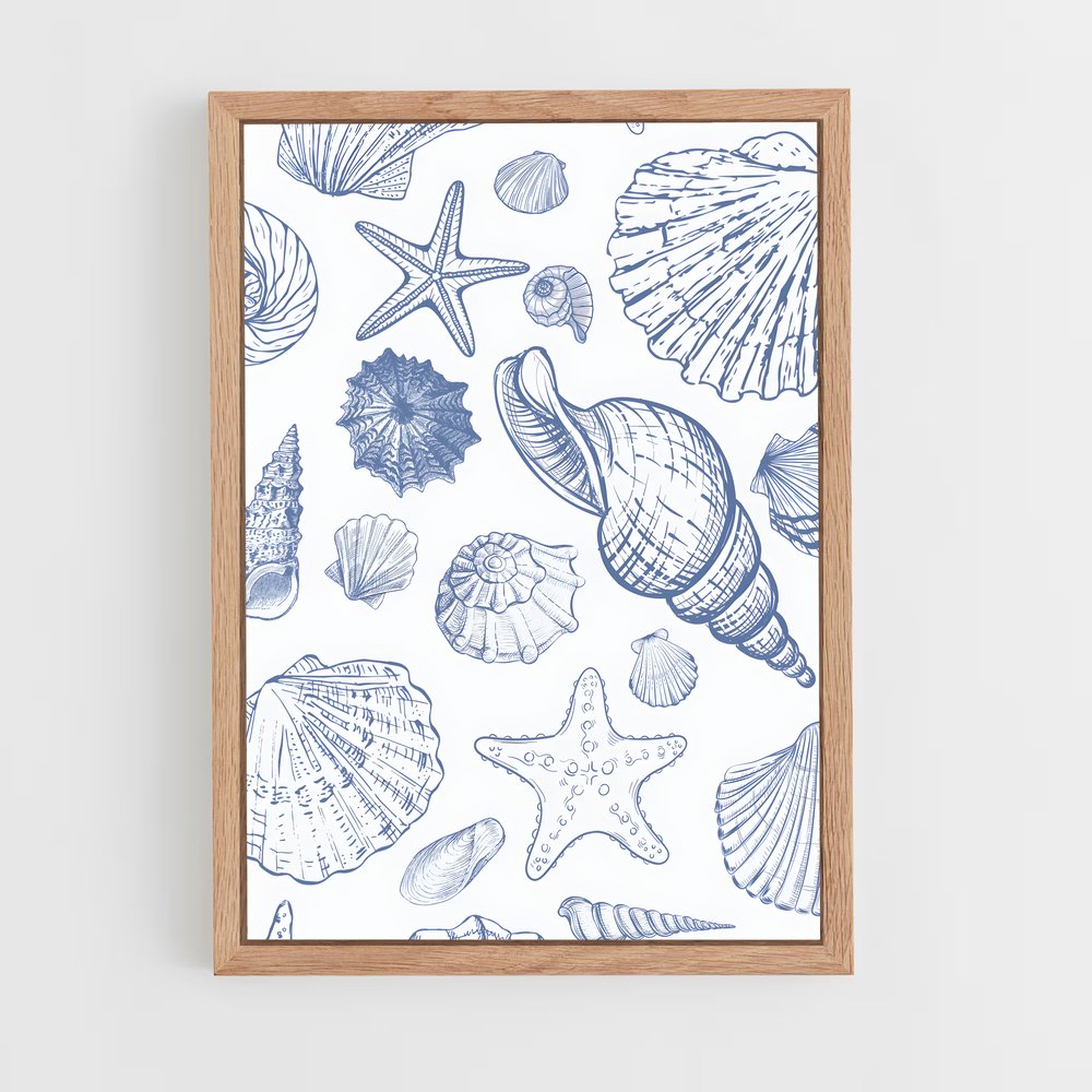 ap-nautical patterns-2 cadre Bois clair