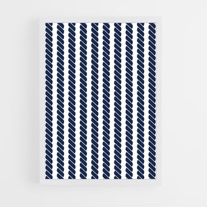 ap-nautical patterns-4 cadre Blanc