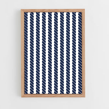 ap-nautical patterns-4 cadre Bois clair