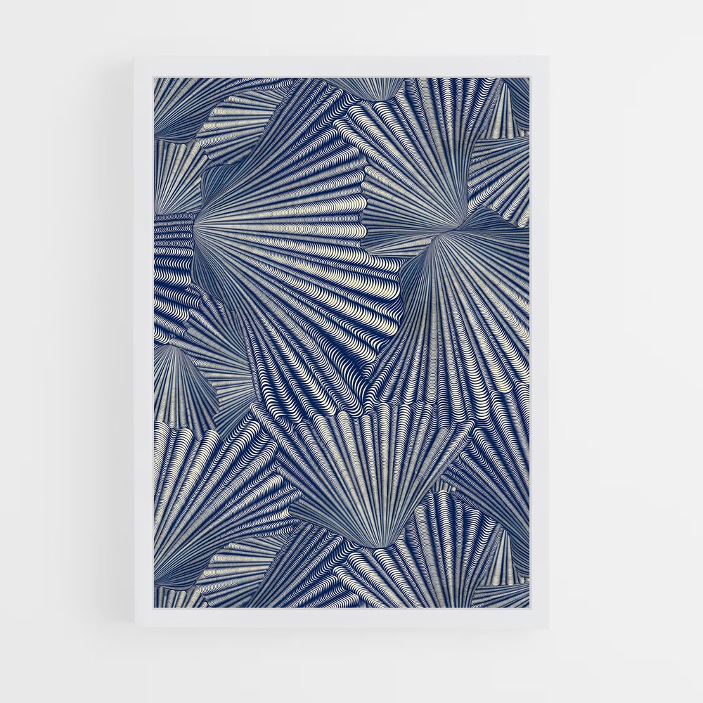 ap-nautical patterns-5 cadre Blanc