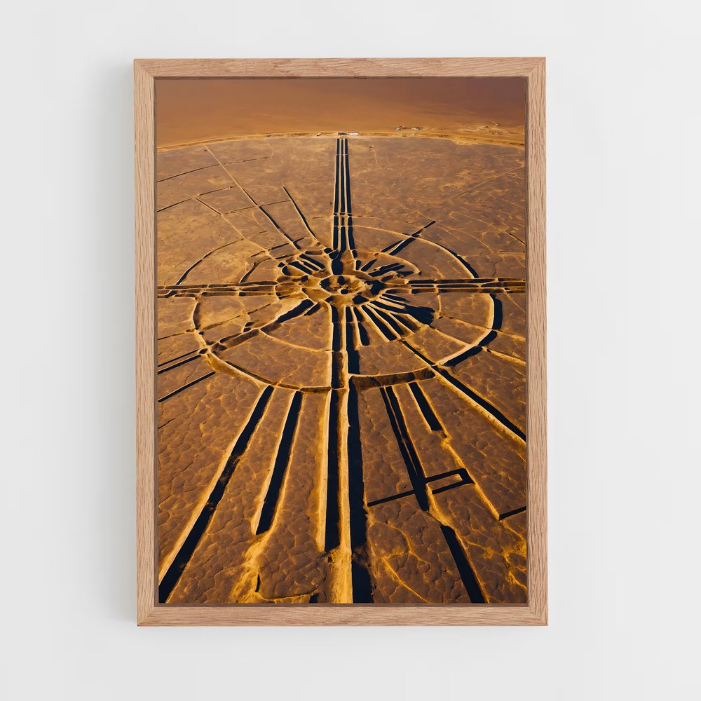 ap-nazca lines-5 cadre Bois clair