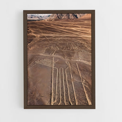 ap-nazca lines-6 cadre Bois foncé