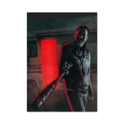 Poster Negan Éclairé