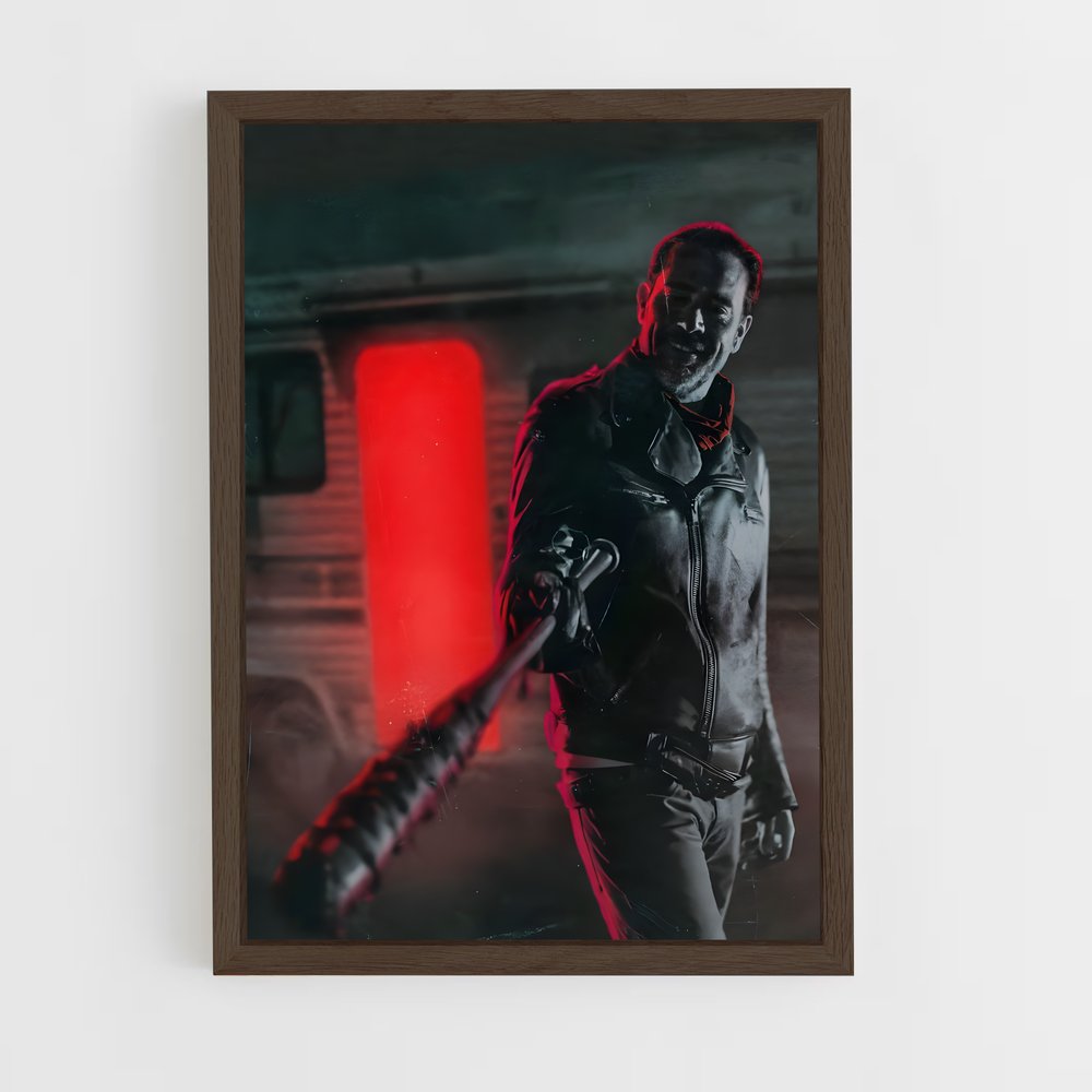 ap-negan smith-2 cadre Bois foncé