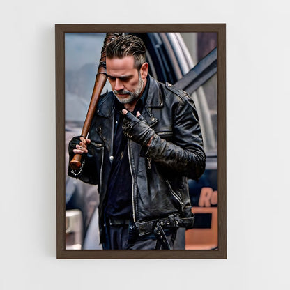 ap-negan smith-3 cadre Bois foncé