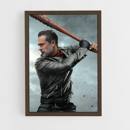 ap-negan smith-4 cadre Bois foncé