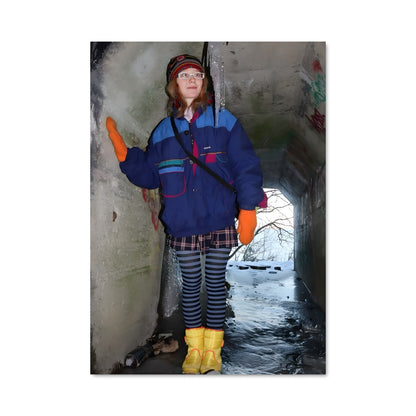 Poster Petite Exploratrice