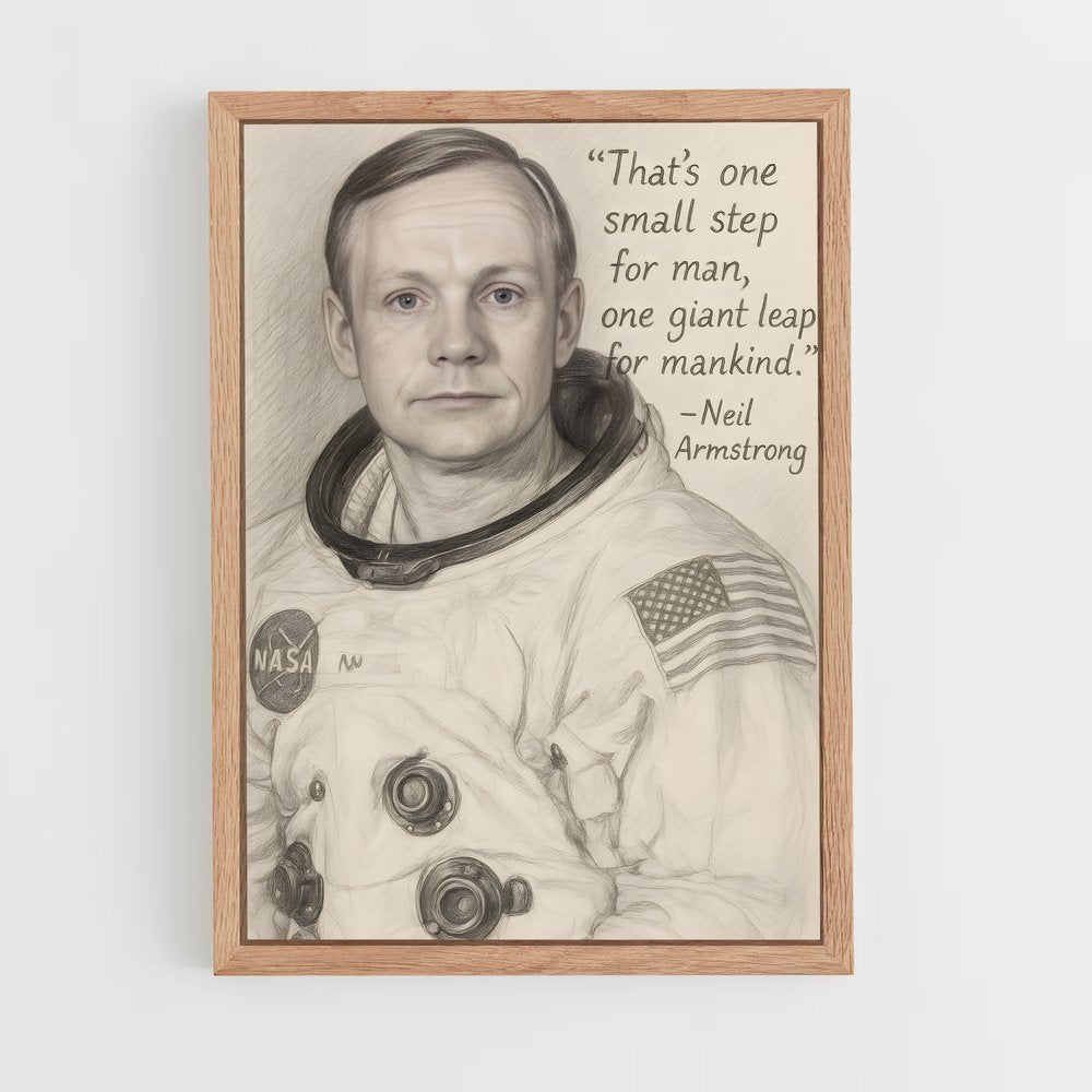 ap-neil armstrong-1 cadre Bois clair