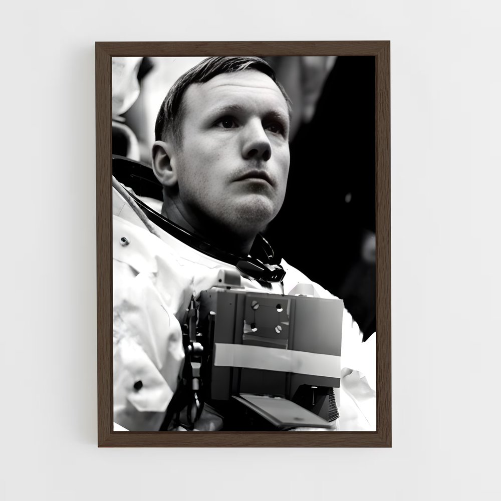 ap-neil armstrong-2 cadre Bois foncé