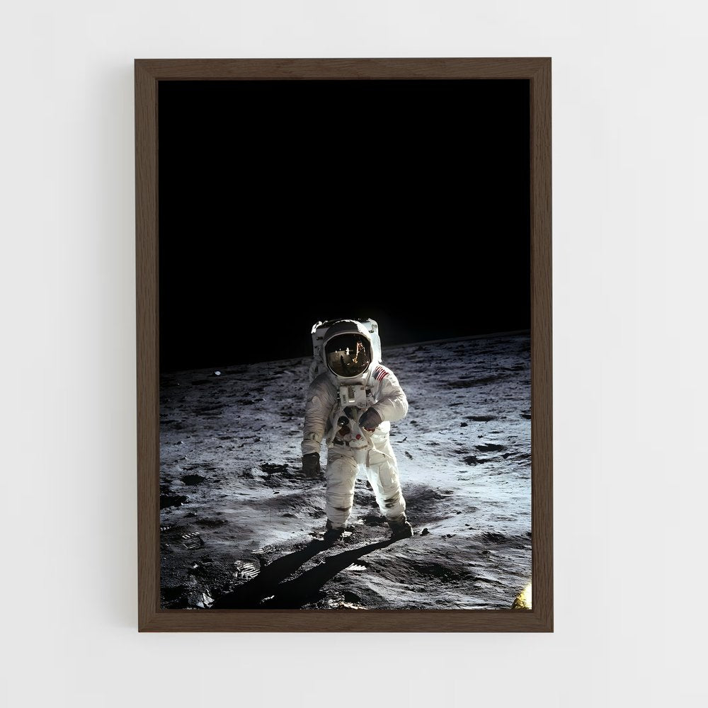 ap-neil armstrong-3 cadre Bois foncé