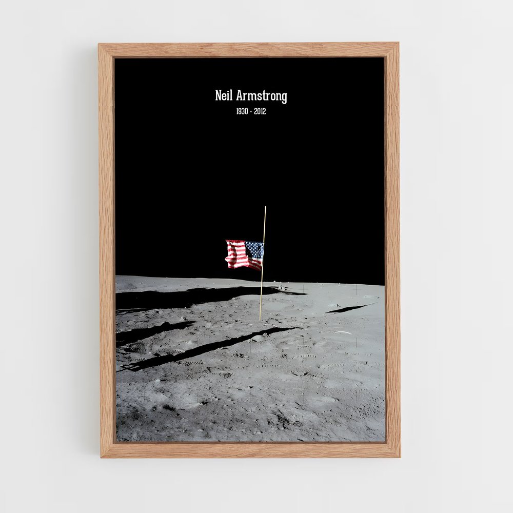 ap-neil armstrong-4 cadre Bois clair