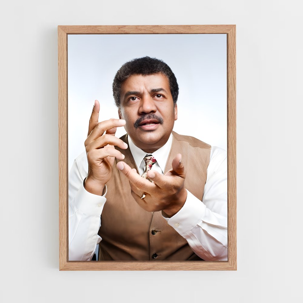 ap-neil degrasse tyson-1 cadre Bois clair