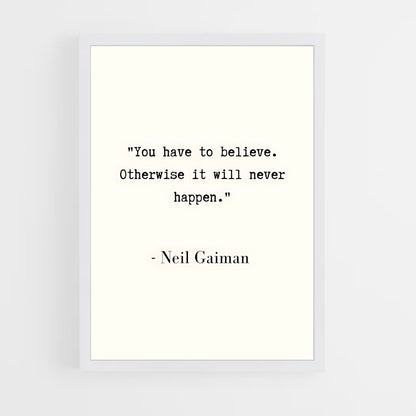 ap-neil gaiman-4 cadre Blanc