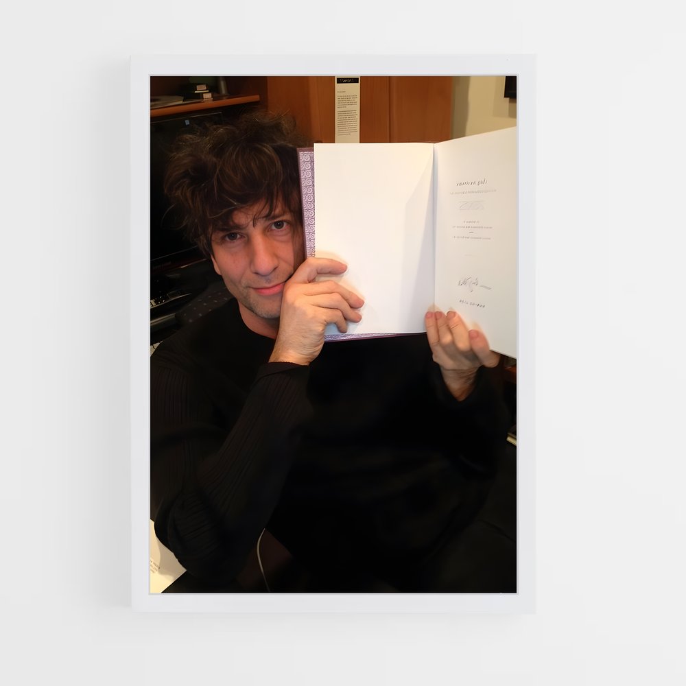 ap-neil gaiman-5 cadre Blanc