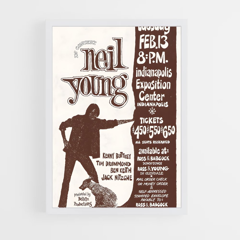 ap-neil young-7 cadre Blanc