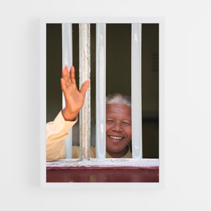 ap-nelson mandela-7 cadre Blanc