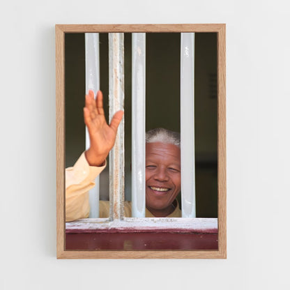 ap-nelson mandela-7 cadre Bois clair