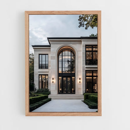 ap-neoclassical architecture-1 cadre Bois clair