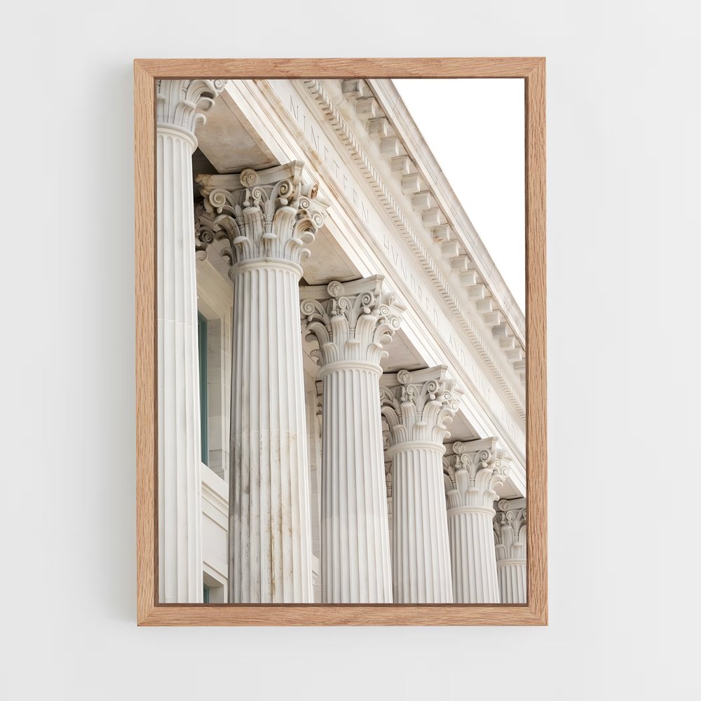 ap-neoclassical architecture-12 cadre Bois clair