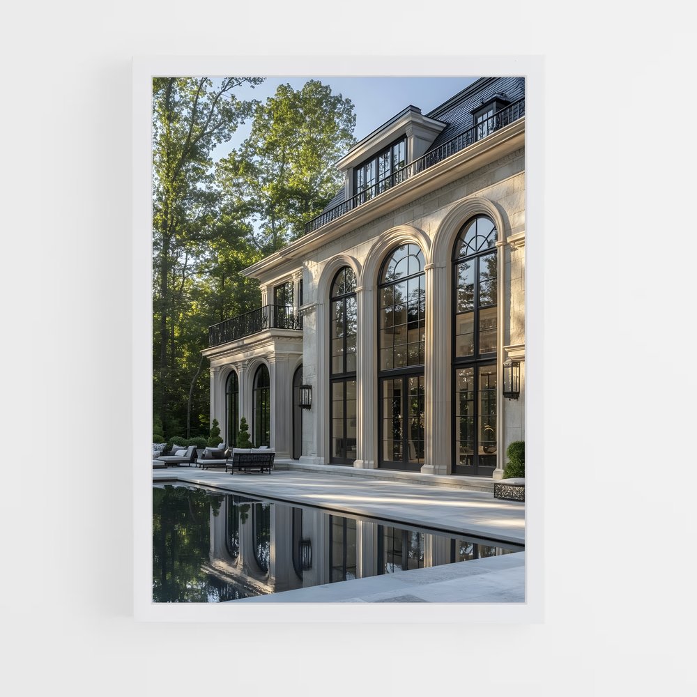 ap-neoclassical architecture-14 cadre Blanc