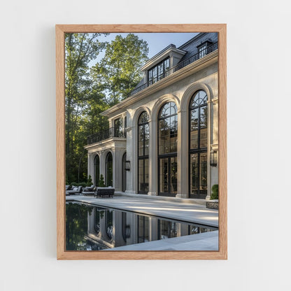 ap-neoclassical architecture-14 cadre Bois clair