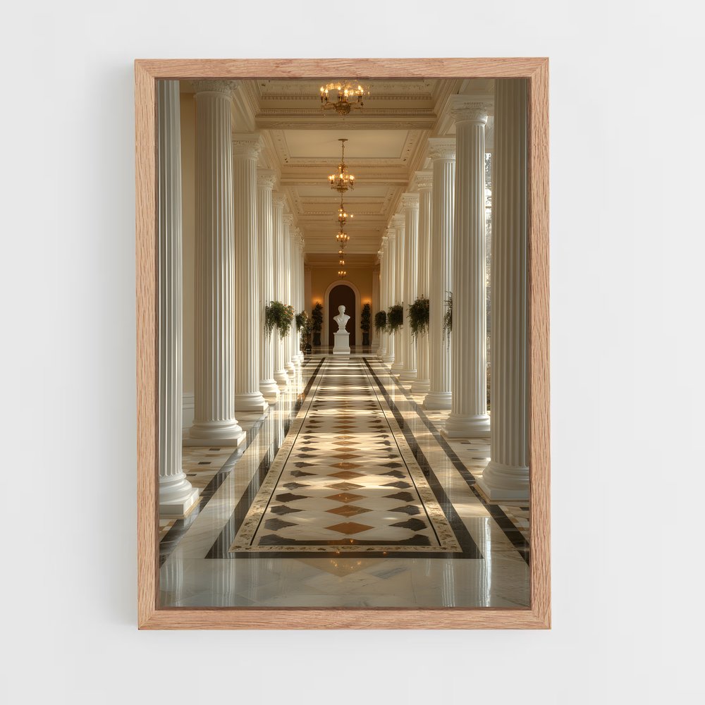 ap-neoclassical architecture-2 cadre Bois clair