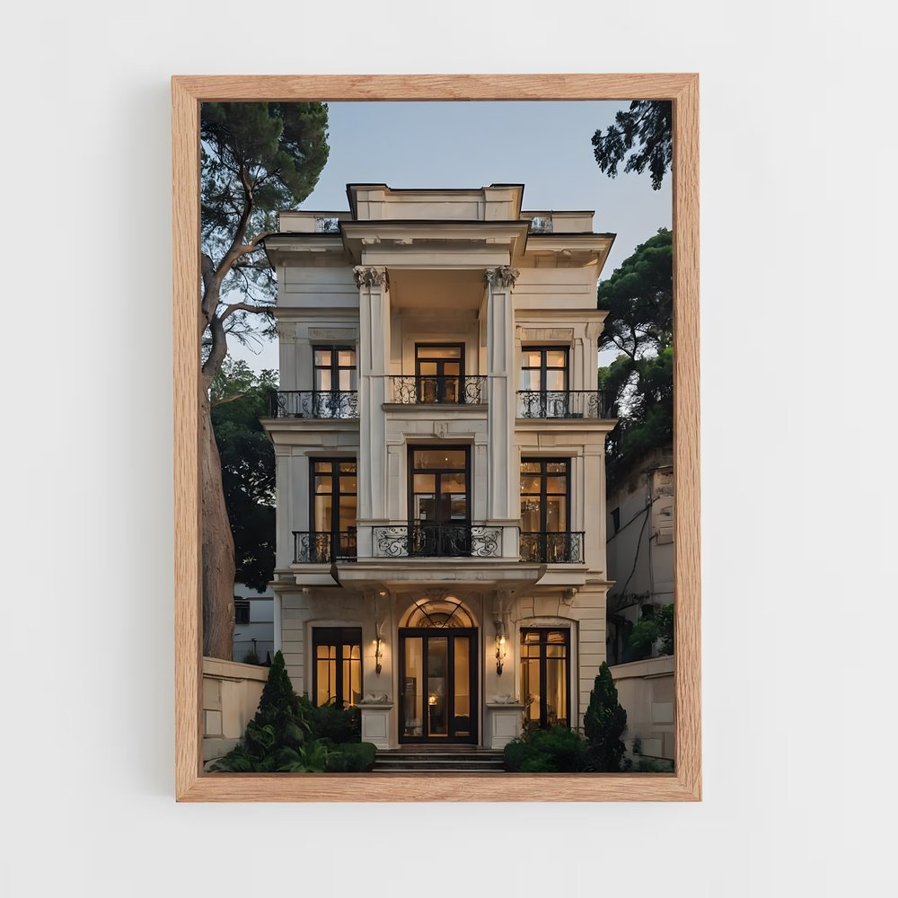 ap-neoclassical architecture-3 cadre Bois clair