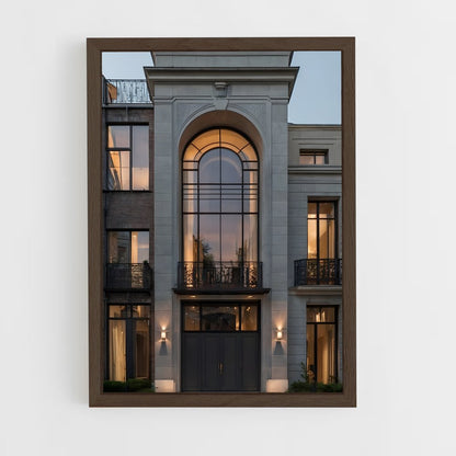 ap-neoclassical architecture-7 cadre Bois foncé