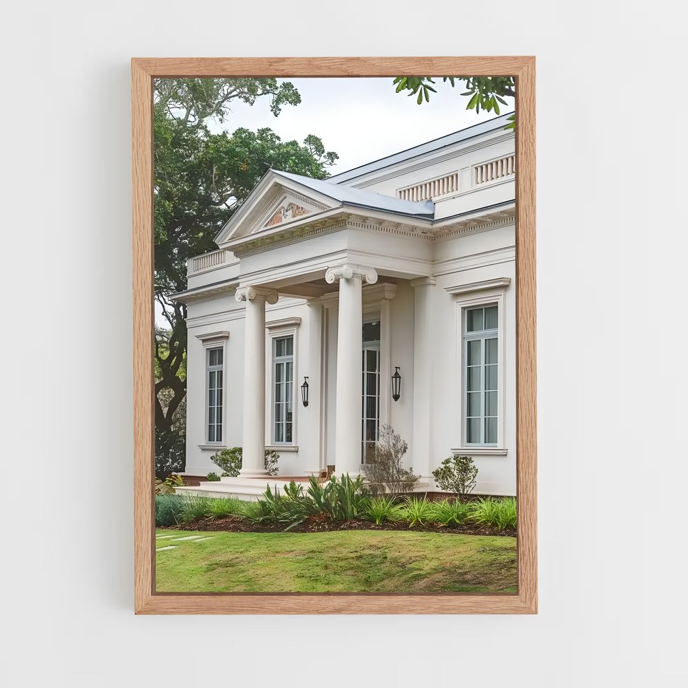 ap-neoclassical architecture-9 cadre Bois clair