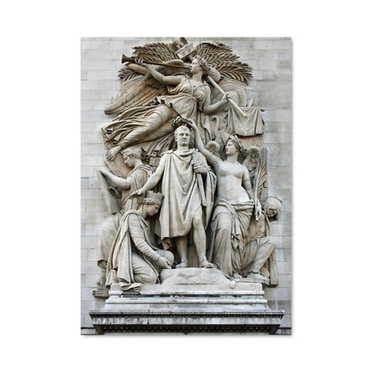 Poster L'Empereur et le Louvre