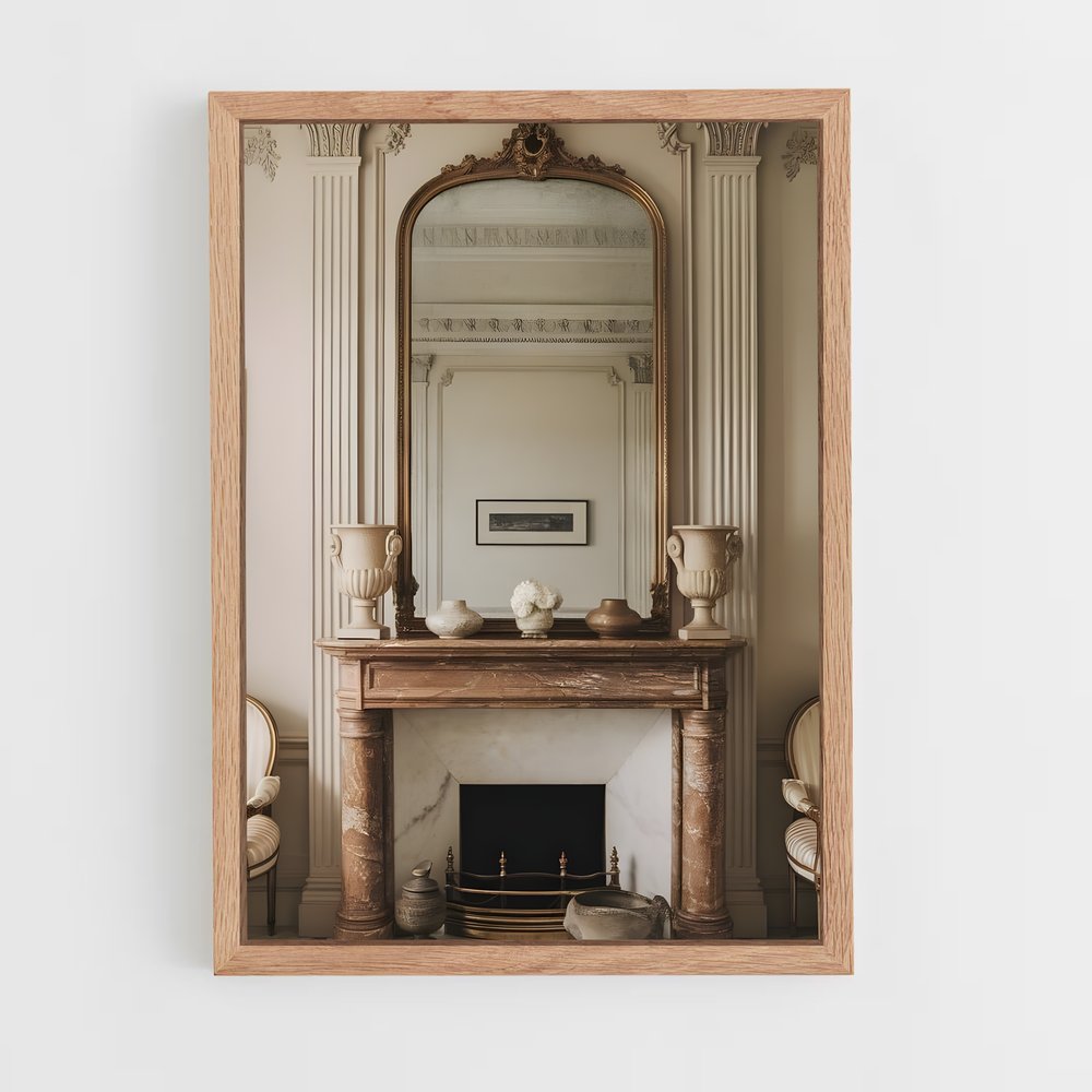 ap-neoclassicism-8 cadre Bois clair