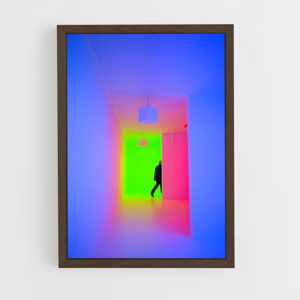ap-neon-1 cadre Bois foncé